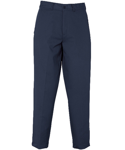 Men's Work Pants Navy Conventional Waist Cotton Blend Industrial REED Uniform