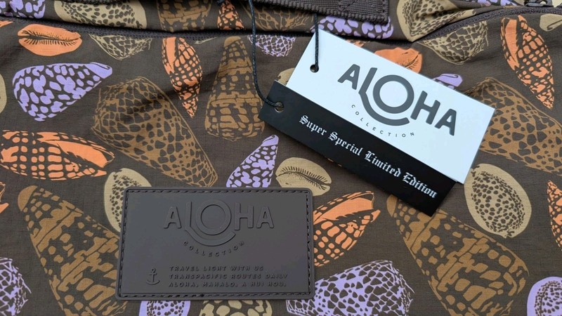 Aloha Collection Shoreline Shells Packing Cube Nylon Bag, Hawaii Big Show Limtd gallery