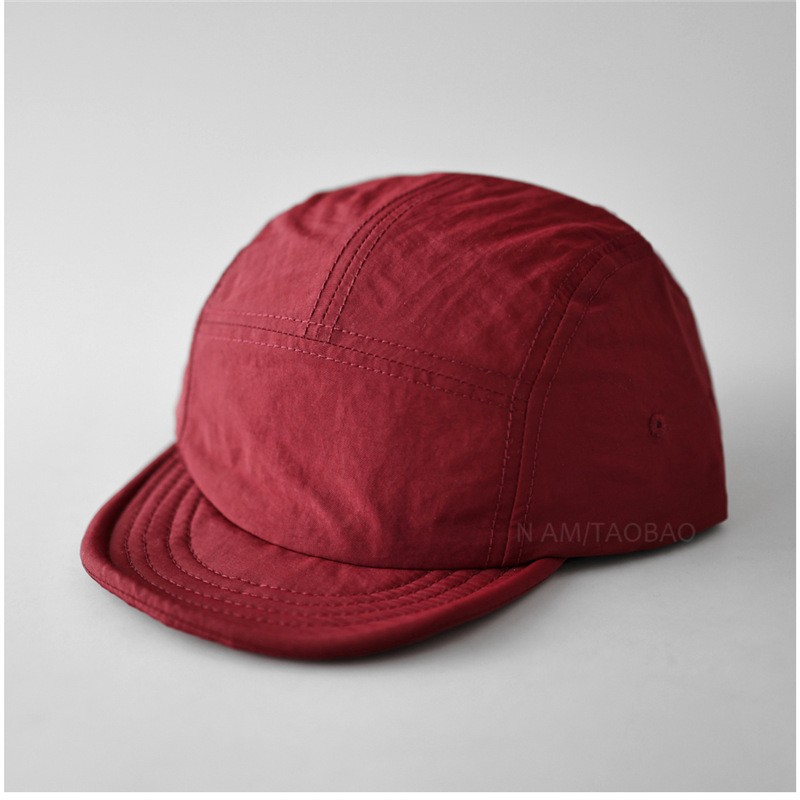Quick Drying Solid Color Short-Brimmed Baseball Cap Sun Protection Men Women gallery