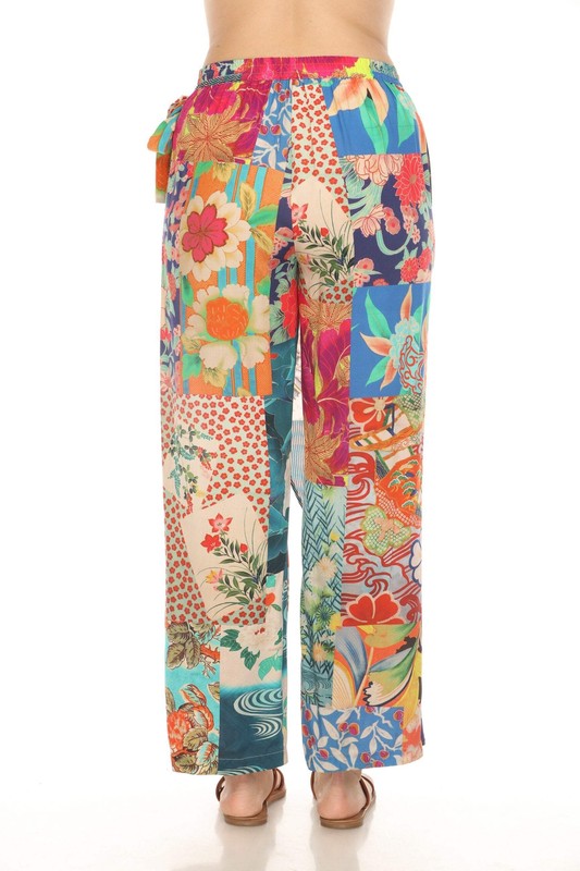 Johnny Was Side Wrap Pants CSW8021BH gallery