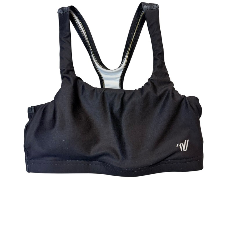 Varsity Spirit Sports Bra Womens M Black Racerback Cheer Athletic