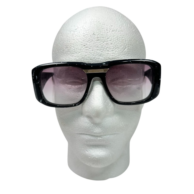 Vintage 80s 90s ULTRA Sunglasses Dynamic Decor Black Casino Hip Hop
