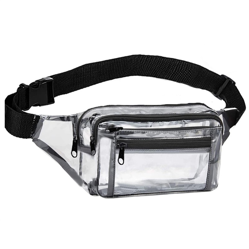Clear Fanny Pack Stadium Approved Transparent Waist Bag for Women,Fashion Bel…