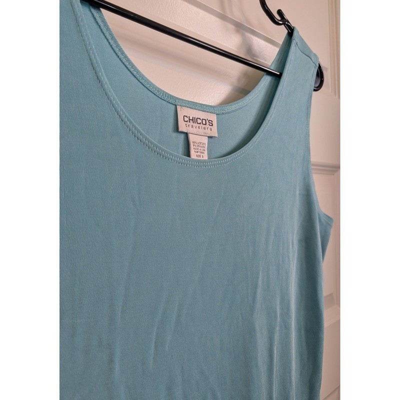 Chico's Travelers Ribbed Tank Top gallery