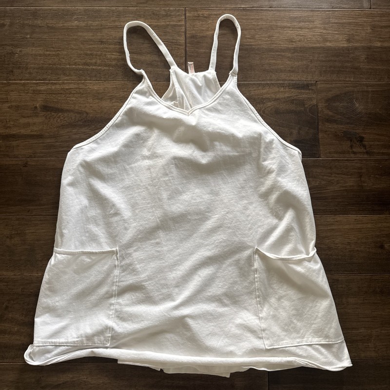 Free People Movement Hot Shot Mini Dress White Size Large