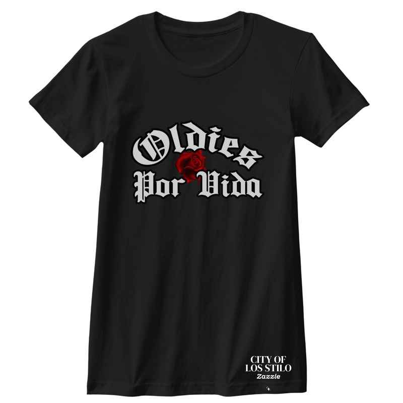 Oldies por vida T-shirt