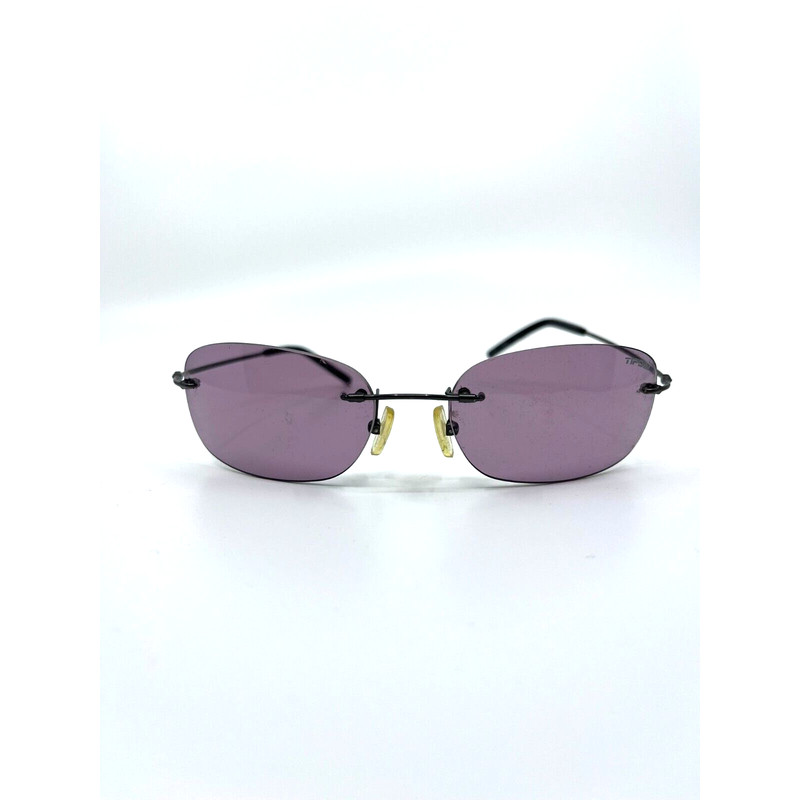 Tifosi Sunglasses For Parts Only Rimless Lens Scratched H6531