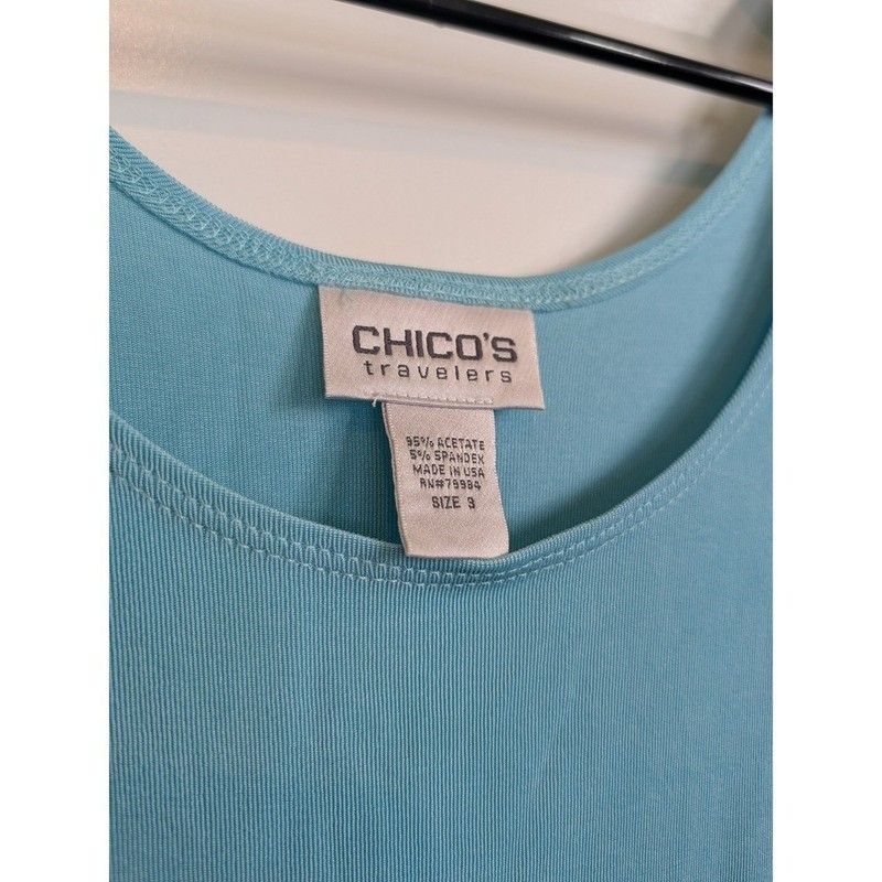 Chico's Travelers Ribbed Tank Top gallery