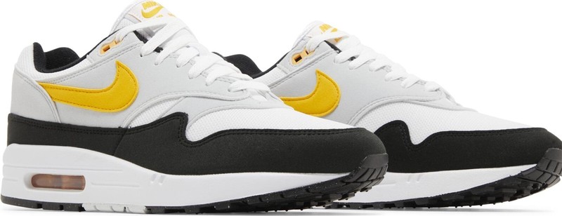 Nike Air Max One Sneakers Classic Retro Running Trainers White Shoes Men 9UK