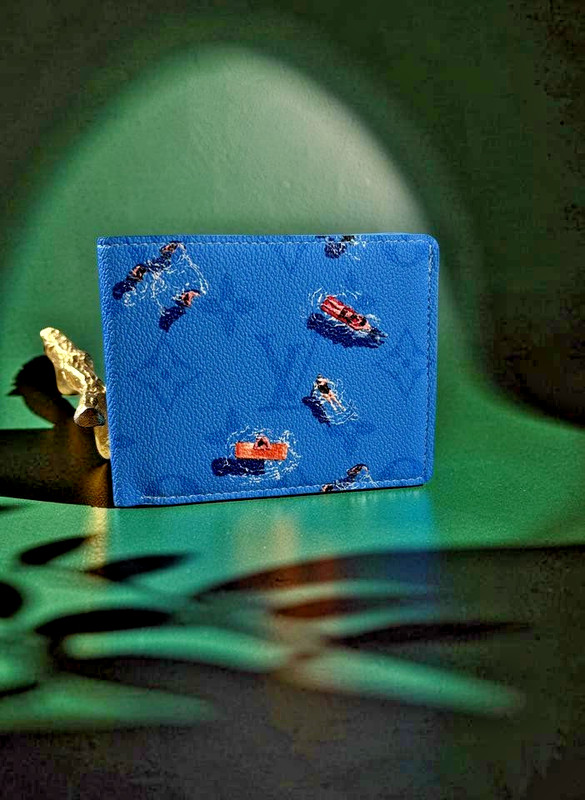Louis Vuitton Blue Lagoon Slender Wallet gallery