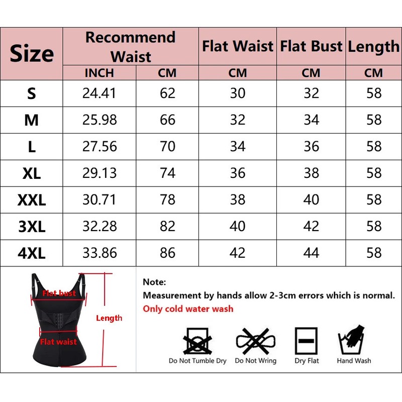Sweat Waist Trainer Vest Compression Body Shaper Sauna Tank Top Women gallery