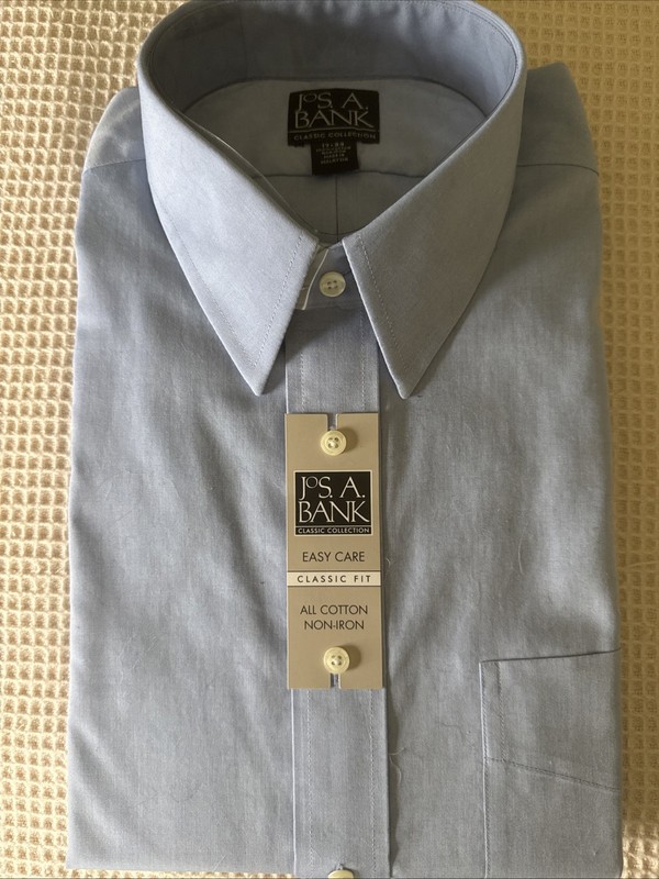 Jos. A. Bank Men’s Classic Fit Easy Care All-Cotton Non-Iron 17-33