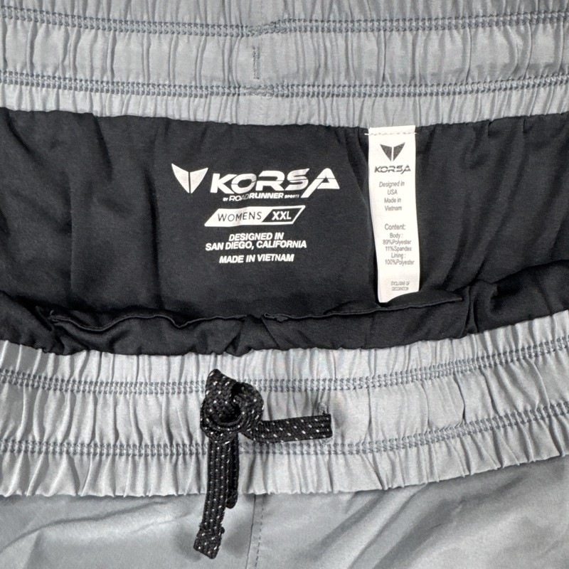 Road Runner Korsa Women’s High Five Pocket 5” Shorts Size XXL New With Tags gallery