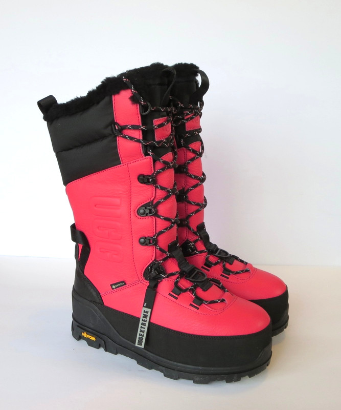 Ugg Shasta Tall Boots (Sizes 6,7,8) Pink Glow Extreme Cold High Winter Women NEW