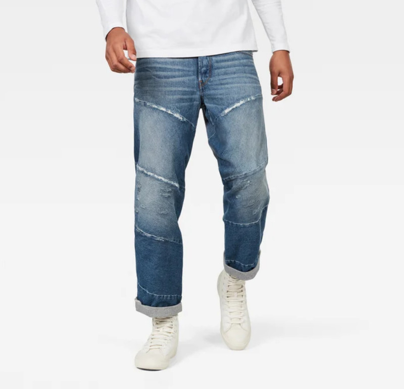 G-Star 'SPIRAQ 3D RELAXED' Medium Aged Restored 203 Sato Denim W31 L32 gallery