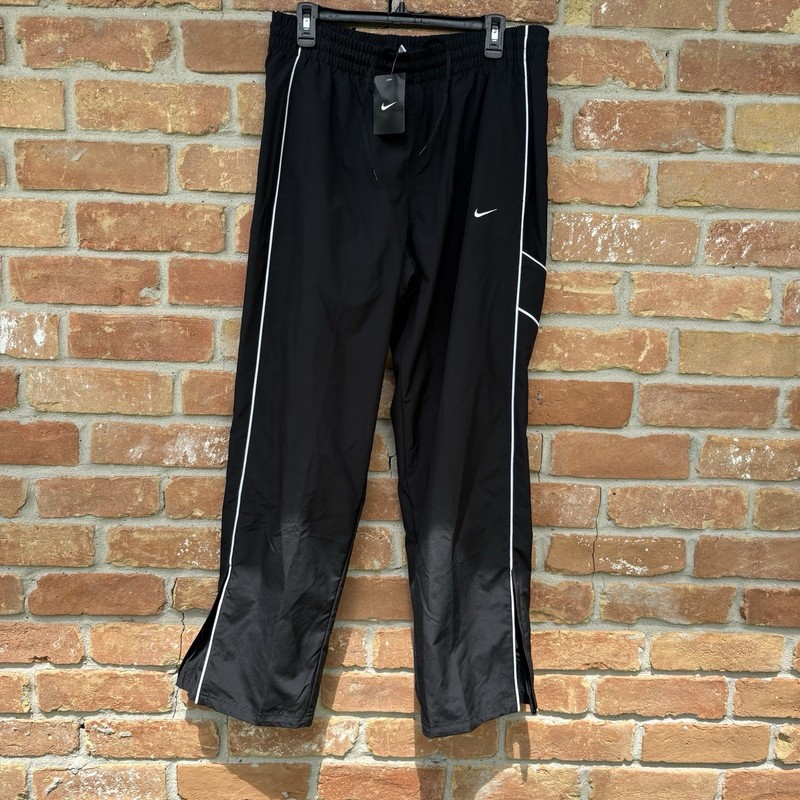Vintage NWT Nike Retro Lined Baggy Wide Leg Y2K Windbreaker Track Pants Size L