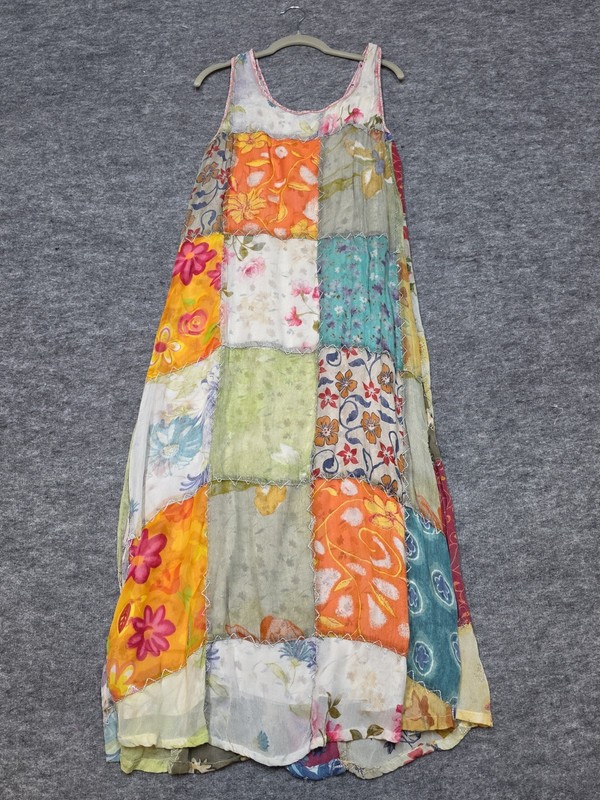 Sacred Threads Size M/L Maxi Dress Floral