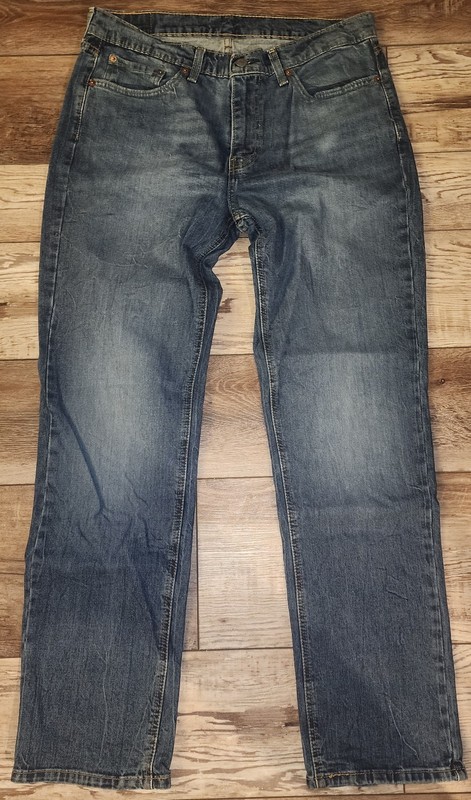 2022 Levi’s 541 Zipper Fly Straight Leg Denim Jeans Mens 34X34