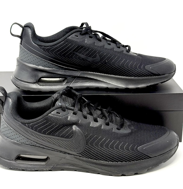 Nike Air Max Nuaxis Shoes Mens Black Anthracite Sneakers FD4329-004 Sz 11.5