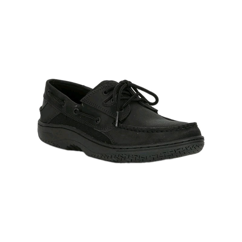Sperry Men’s Billfish 3-Eye Black Leather Boat Shoe STS24997 Size 12 NEW! $115
