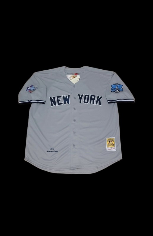 Mariano Rivera 1998 New York Yankees World Series Men's Road Baseball Jersey gallery