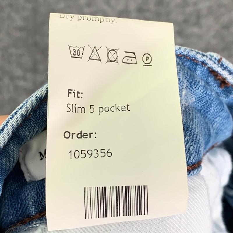 Candiani Jeans Men 33x33 Light Blue Made In Italy Luxury Pant Stretch Denim gallery