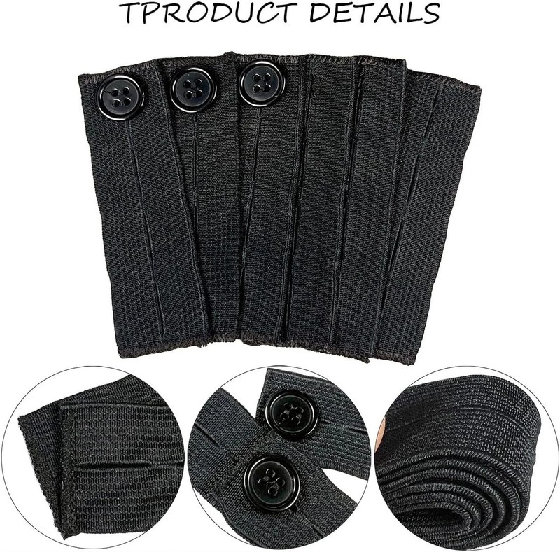 20x Extender Button Set Includes Elastic Waist Button and Comfy Collar Extender gallery