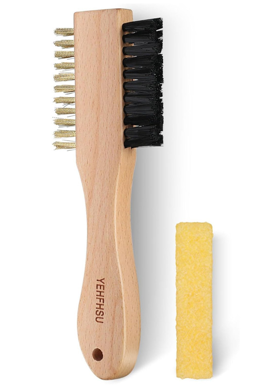 2PC Suede Brush & Eraser Set | Shoe Cleaner Kit for Stains, Nubuck, Suede Care