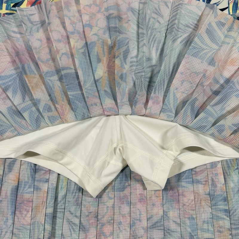Tommy Bahama Size Large Lychee Tropical Island Bahama Coast Pleated Skort Skirt gallery
