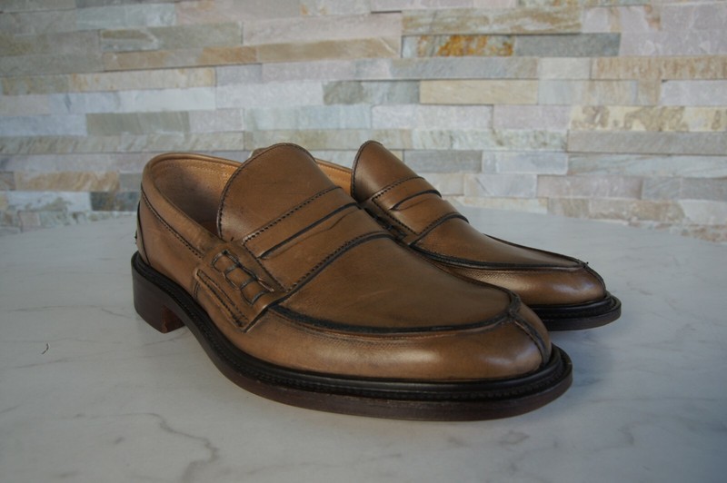 Tricker's 36 3 slip on loafers loafers shoes Eva tan New former RRP €595 gallery