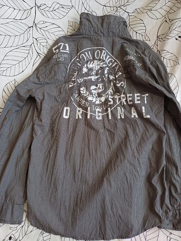 Men Miller Harris Shirt Grey Cotton 42 / XL / 50 gallery