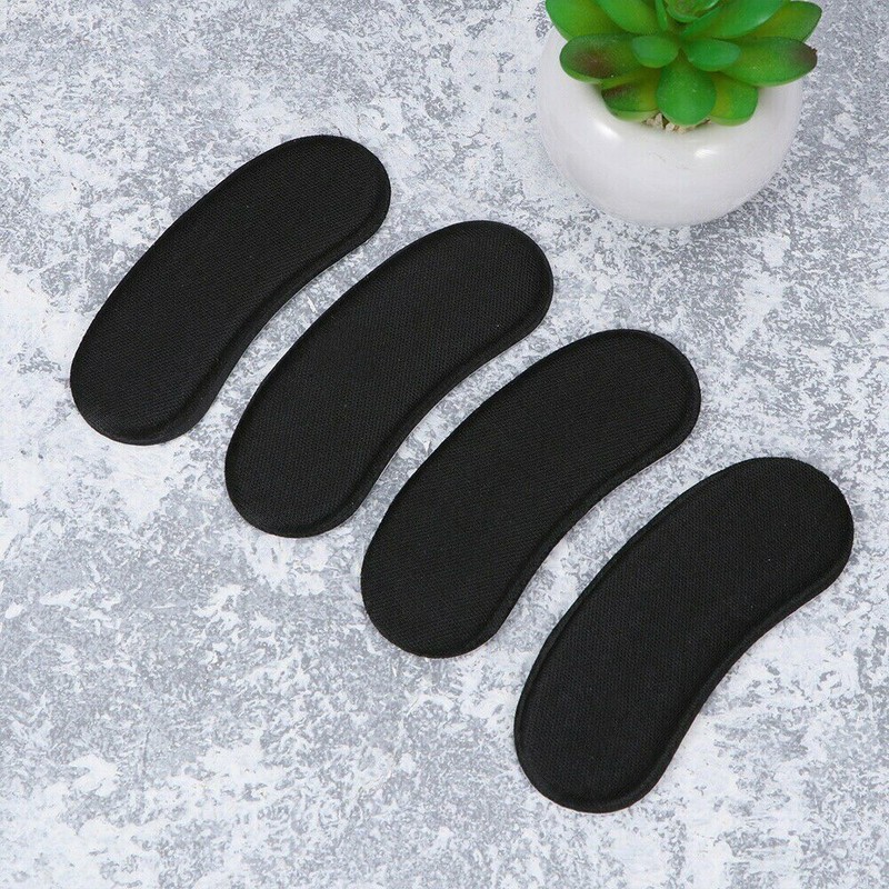 2 Pairs Fabric Shoe Pads Cushion Liner Grip Back Heel Inserts Insoles gallery