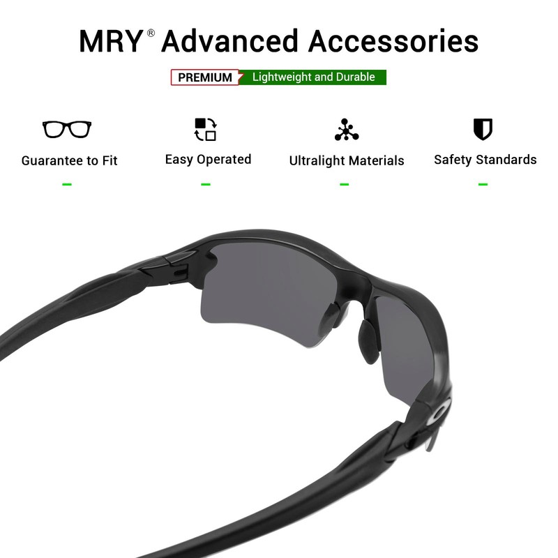 hdhut Rubber Kit Ear Socks & Nose Piece for-Oakley Flak 2.0 XL Sunglasses gallery