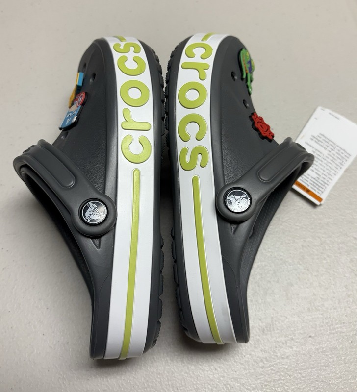 Authentic CROCS Bayaband Gray Clog Size Male 4 Women 6 New! gallery