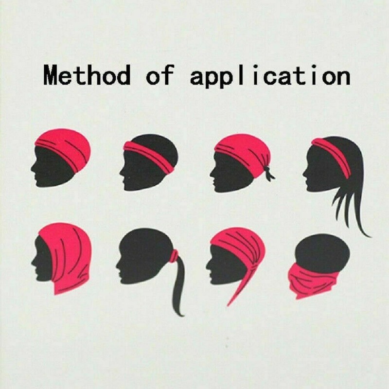 2pcs Elastic Stretch Wide Head band Hairband Running Yoga Turban Women Head mask gallery