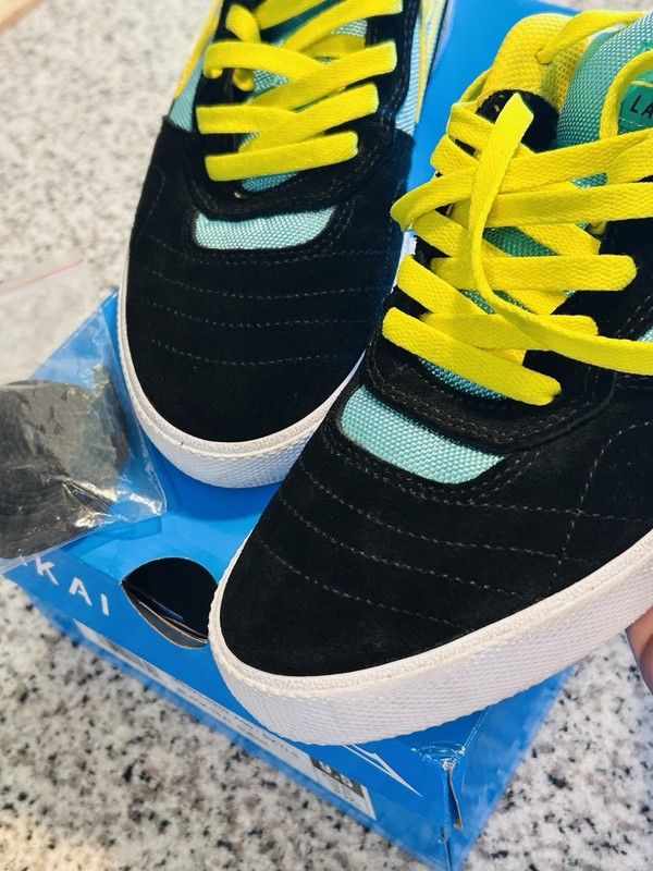 Lakai Cambridge Skate Shoes Blk/ Teal Size 9.5 Men’s MS323-0252-A00 See Below gallery
