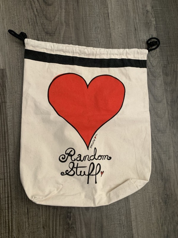 Brighton Dust Bag Canvas Drawstring For Bags & Shoes Or Random Stuff Storage Bag