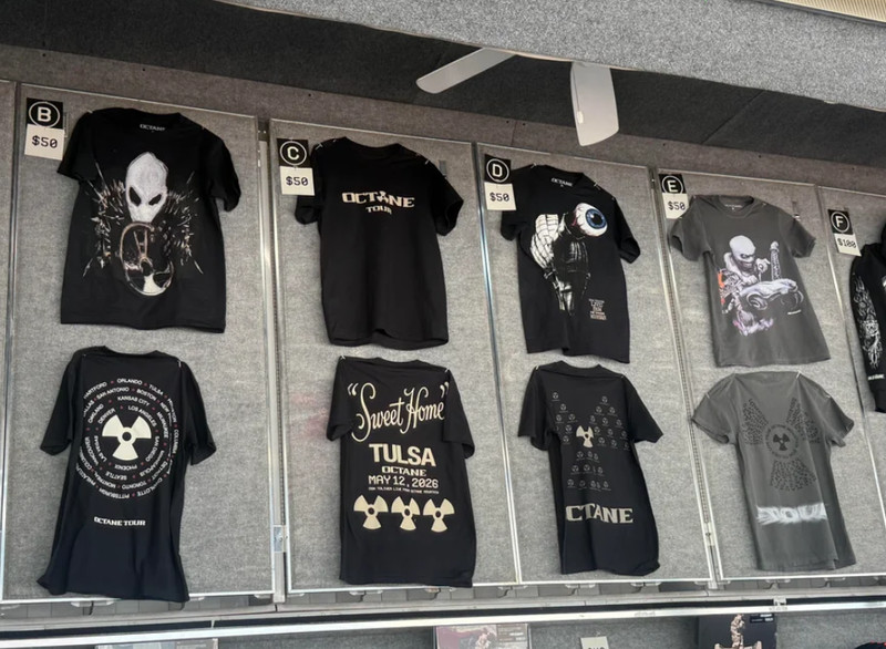 Don Toliver The Octane Tour 2026 Venue Tour T-Shirt Reprint