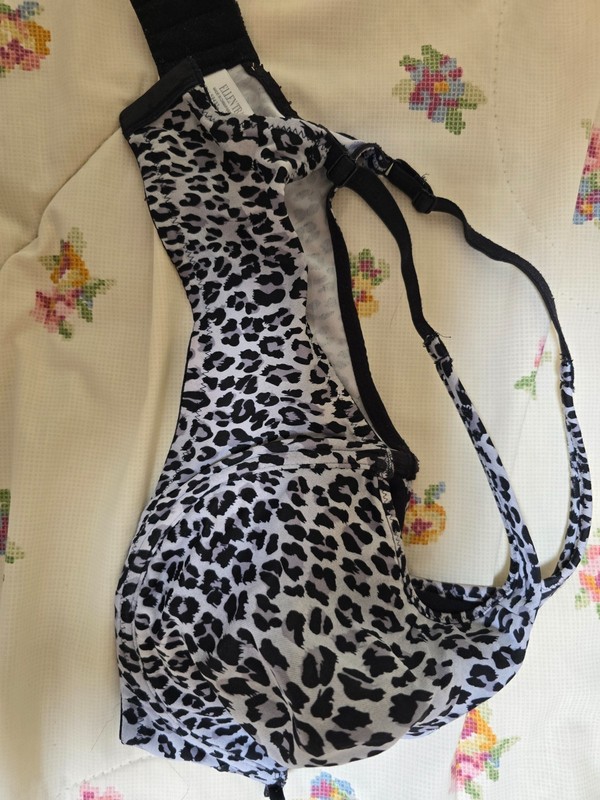 Ellen Tracy Leopard Bra 38D no padding