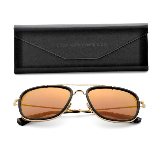 John Varvatos Navigator Sunglasses w/ Side Shield SJV550 $279 – MADE IN JAPAN