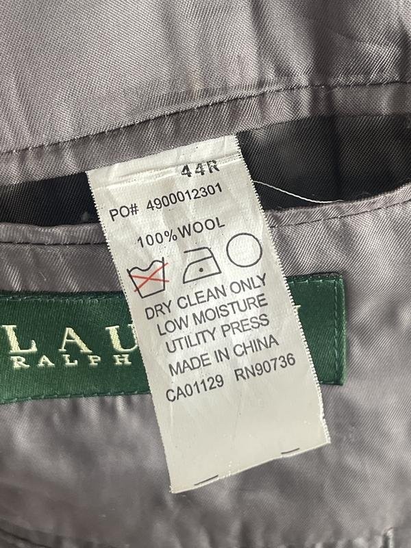 mens lauren ralph lauren blazer grey 44 gallery