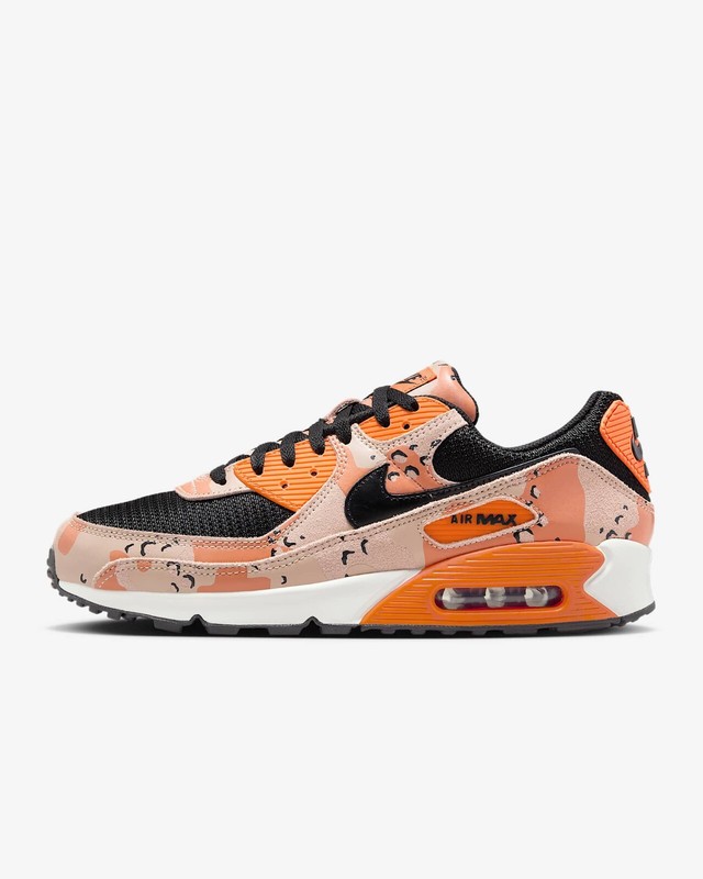 Nike Air Max 90 PRM "Bio Beige/Safety Orange/Phantom" IF1721-201 New [US 6-15] gallery