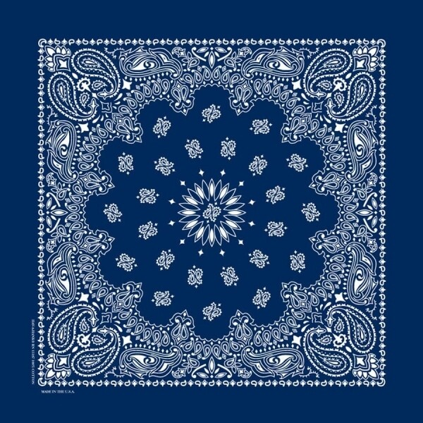 Hav-A-Hank USA Made 100% Cotton GRANDE Paisley Bandannas Bandana 35inX35in gallery