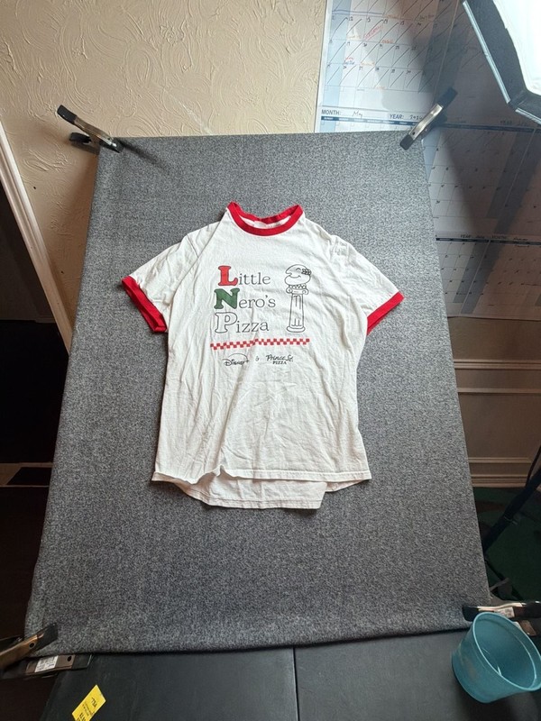 Disney x Prince St. Pizza Home Alone Little Nero’s Pizza Ringer T-Shirt