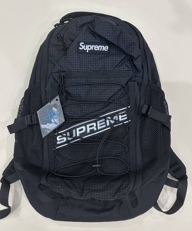 NEW Supreme FW23 3D Logo Backpack Black Box Logo