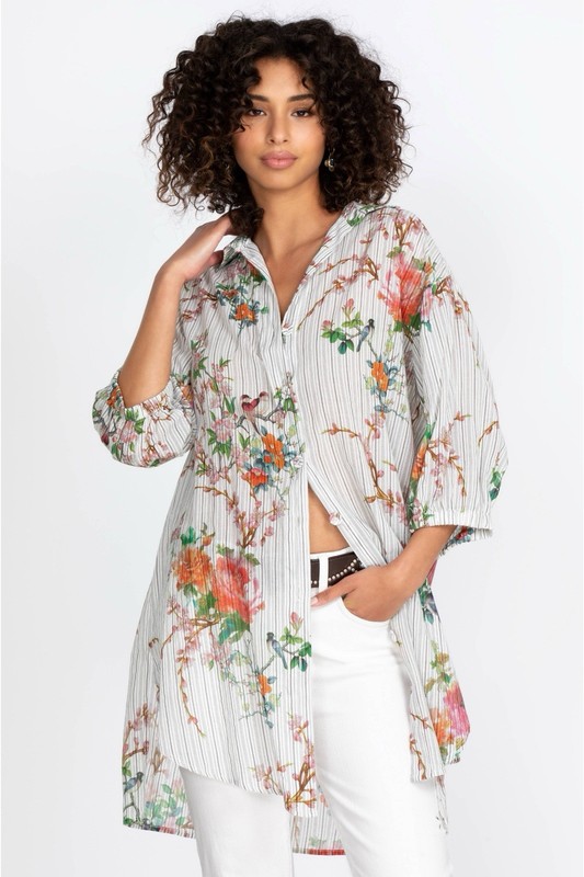Johnny Was - Colmar Oversized Weekend Tunic - XL gallery