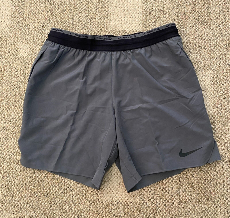 Nike Pro 8″ Athletic Shorts Unlined Dry Flex Rep Collection DD1700 $80 Men’s XL