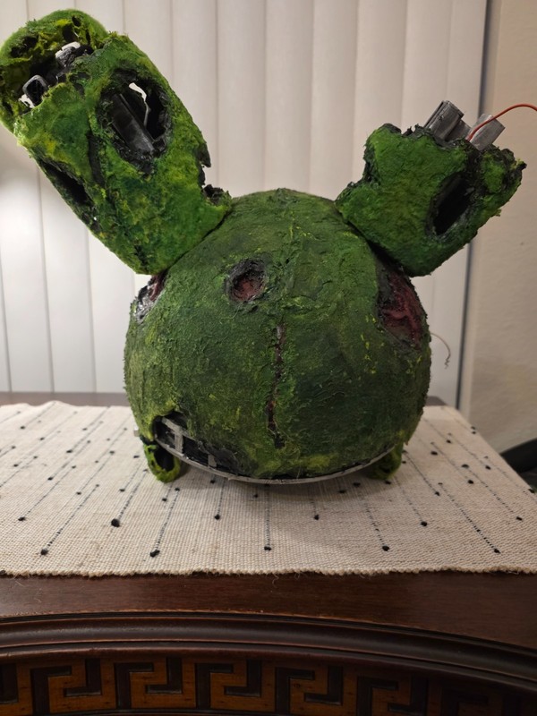 FNAF springtrap cosplay head, five nights at freddys life sized prop and mask gallery