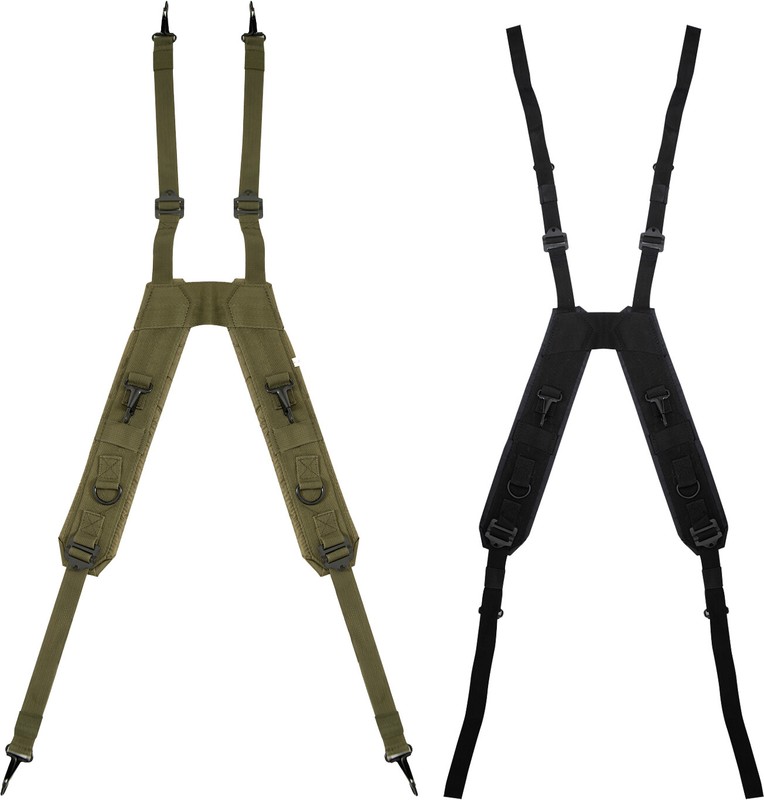 LC-1 H Style Suspenders Military Army Tactical Load Bearing Pistol Belt ALICE gallery