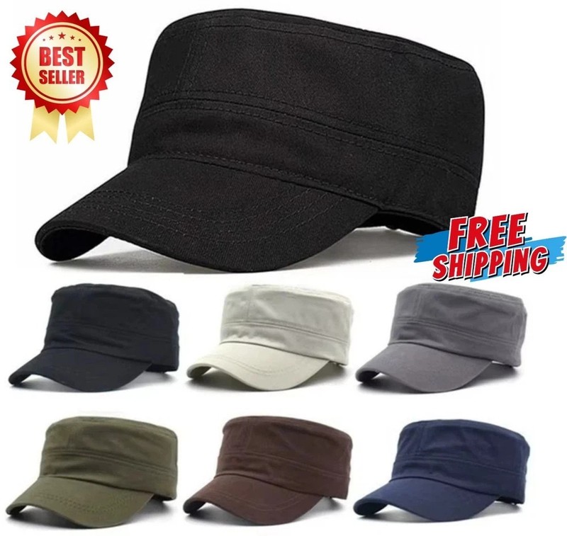 Adjustable BDU Fitted Army Cadet Military Cap Hat Patrol Castro Combat Hunting